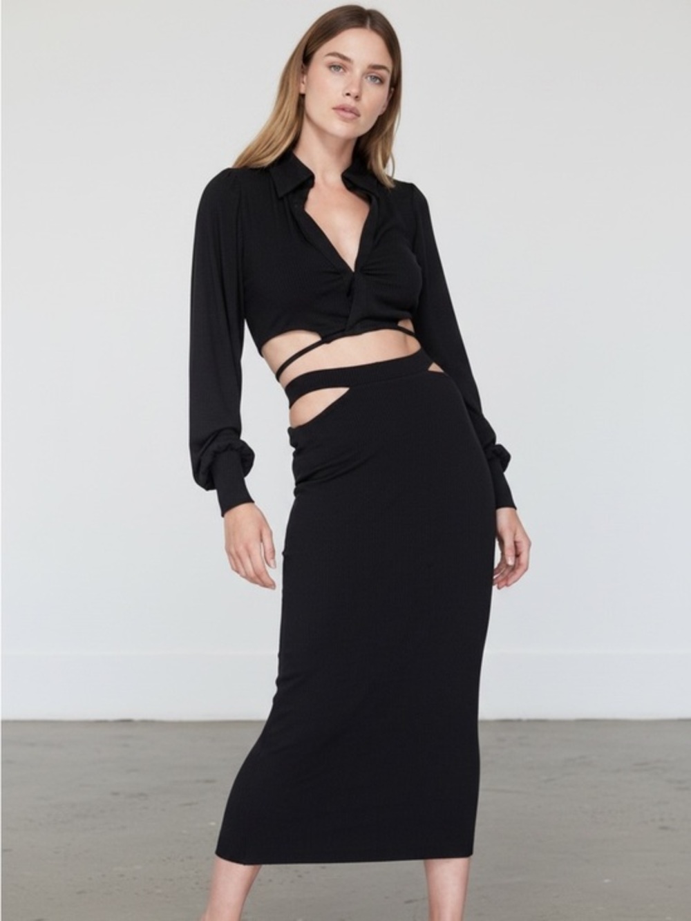 Elegant Black Women's Skirt
